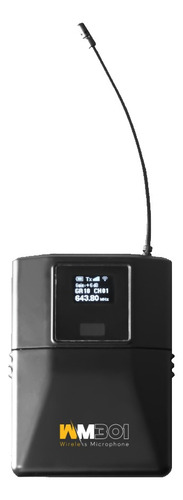 Wm301 Melo Sistema Inalambrico De Body Con 3 Opciones Color Negro