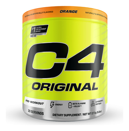 Cellucor C4 Original New 50 Serv! Pre Entreno Importado Usa Orange