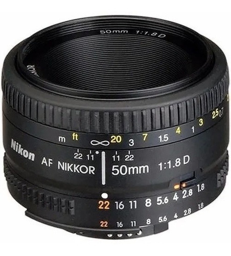 Lente Nikon 50mm F/1.8 D Af Seminova