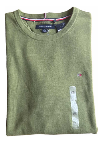 Buzo Buso Saco Sweater Tommy Hilfiger Hombre Orgnal F451 Xl