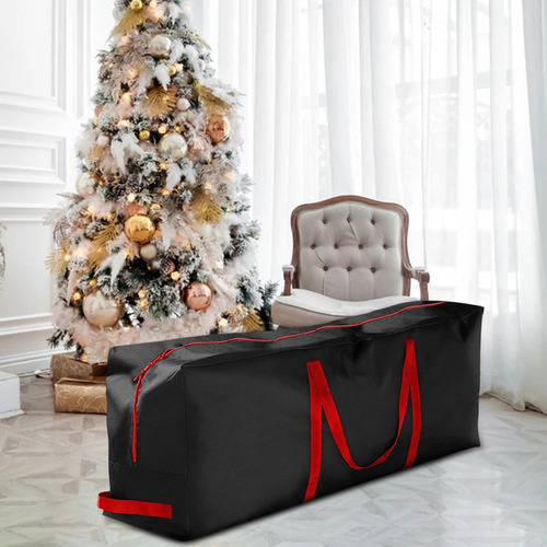 Bolsa De Cojín Negra Extragrande Y Duradera (165 X 38 X 76
