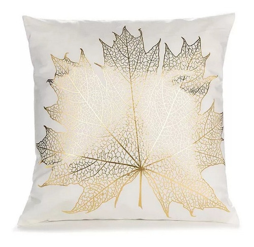 Imagen 6 de 9 de Fundas Para Cojines Con Estampados Dorados 45x45cm X Unidad