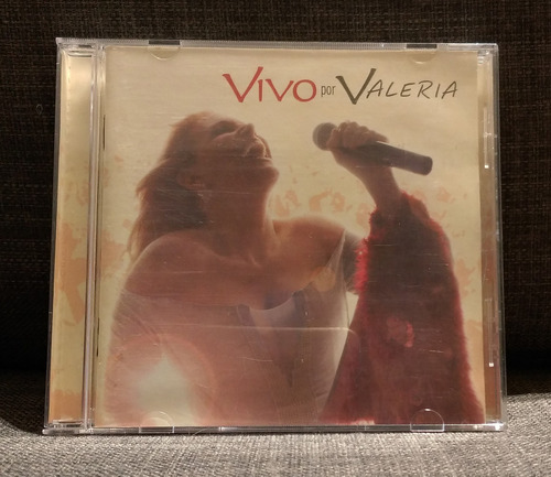 Cd Valeria Lynch / Vivo Por Valeria / Dvd De Regalo