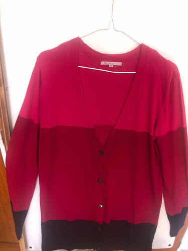 Cardigan Mujer Degrade Del Fucsia Al Negro.gap Importado Usa