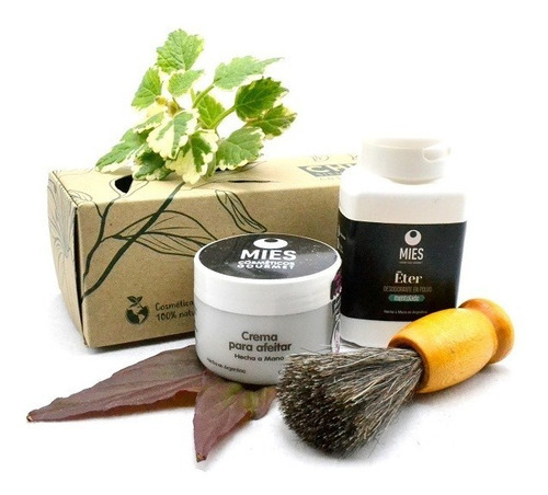 Imagen 1 de 3 de Kit Combo  Box Afeitate Cosmetica Natural Vegana Para El