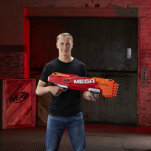 Nerf Mega Twinshock Hasbro Bláster 10 Dardos 26m
