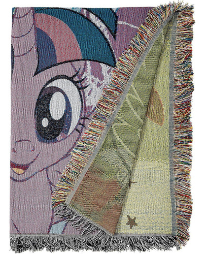 Manta Decorativa My Little Pony La Amistad Espera 121x152 Cm
