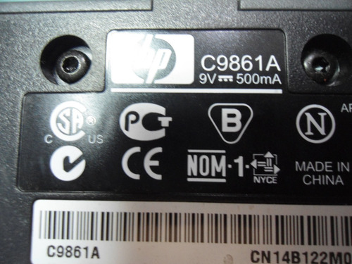 Hp Scanjet Xpa Mod. C9861a No Estado (Usado)