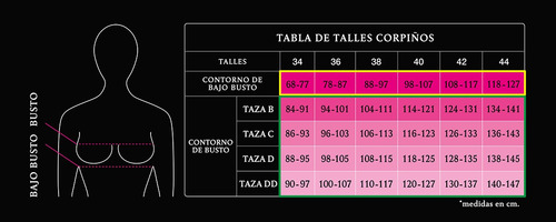 Imagen 5 de 5 de Corpino Maidenform Ex 4832 Art 109 Promo Oferta 30% Palermo
