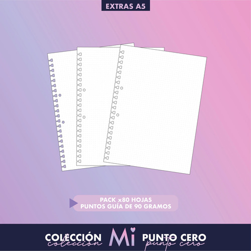 Mi Punto Cero Repuesto A5 Puntos Guía