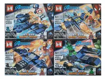 Comprar Heroes Assemble Bloques Para Armar Mg623 Pack X 4 Sets 331pz