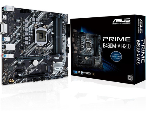 Motherboard Asus Prime B460m-a Intel 1200 10ma Gen Ddr4 Pc