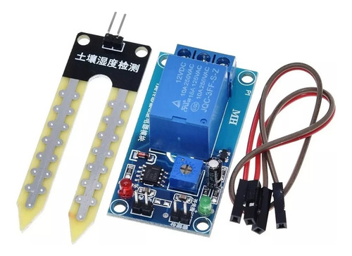 Sensor De Umidade De Solo Com Acionamento De Relé 12v