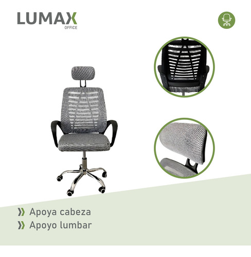Silla Ejecutiva Lumax Ergonómica Mesh Samana