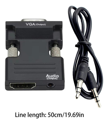 . Adaptador Vga Para Monitor Fêmea Para Macho Vga Adaptador