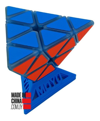Imagen 9 de 9 de Cubo De Rubik Zcube 3x3x3 Pyramid Magic Cube