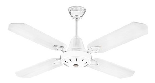 Ventilador Techo Abon Garden Bex444mb Melamina Blanca 4 Pala