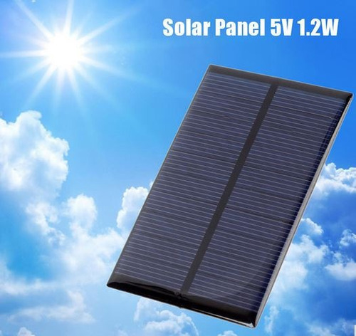 Panel Solar Jz 5v, 1,2w/240ma, Pack 2 Unidades Arduino