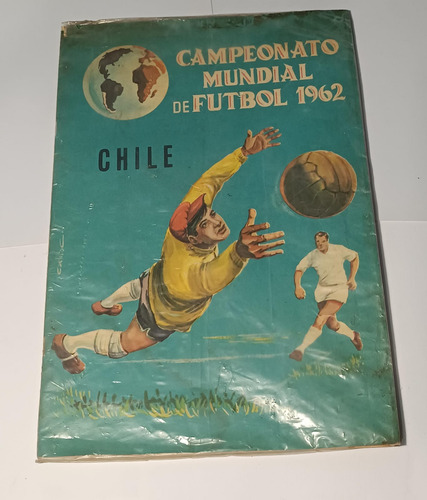Álbum Campeonato Mundial De Futbol 1962 / Original (Usado)