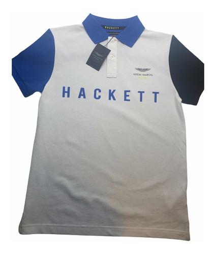 Playera Hackett London Aston Martin Racing Niños 100% Algodo