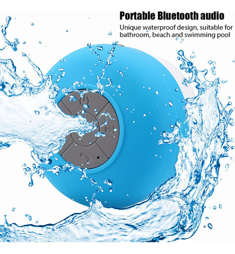 . Altavoz Compacto De Audio Bluetooth Robusto Y Duradero