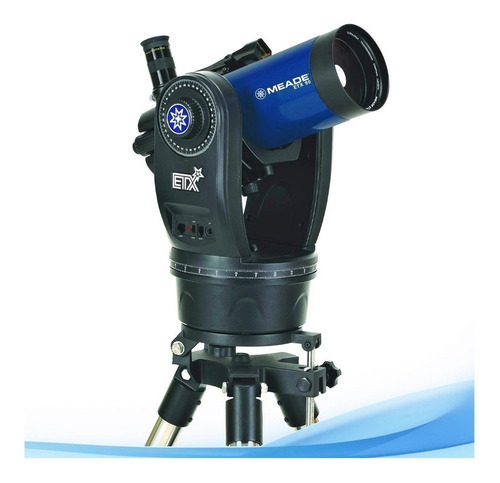 Telescopio Motorizado Meade Etx90 Observer Con Tripode Color Azul