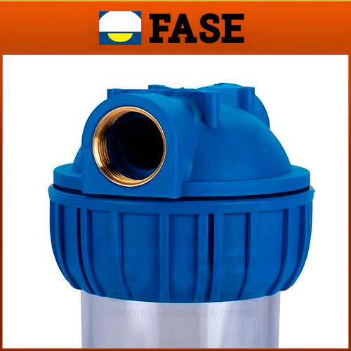 Filtro Fibra Sintética Anti Suciedad Hidroquil 5 Micrones Color Azul