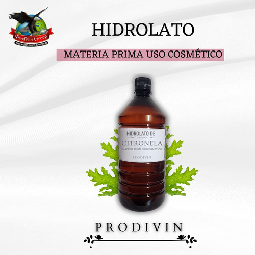 Hidrolato De Citronela 500ml - Agua Natural Materia Prima