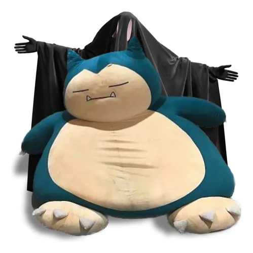 Mega Puff De Memory Foam Snorlax Peluche Premium Cama