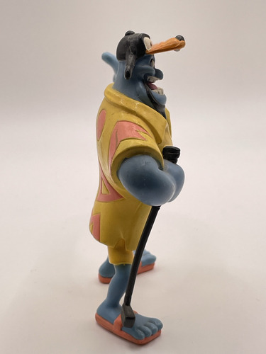 Genio De Aladin Con Gorra Goofy Figura 11cms Original Disney (Usado)