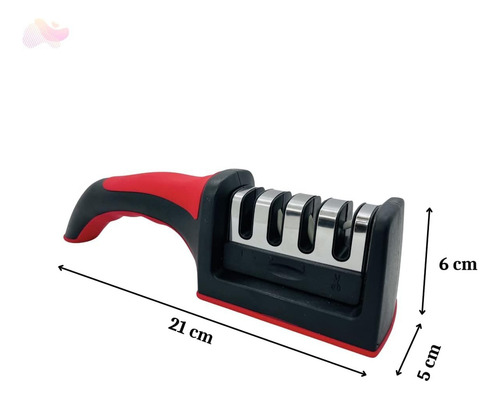 Afilador De Cuchillos Y Tijeras Profesional Manual 4 En 1