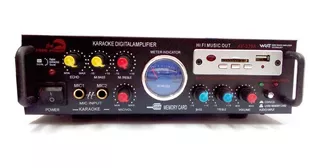 Amplificador Stereo 100w+ Karaokeo, Fm,mic,sd,usb,nuevo