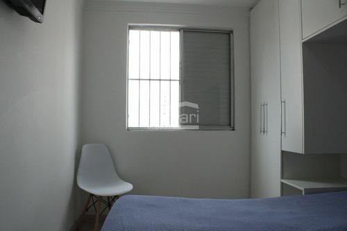Imagem 8 de 15 de Apartamento A Venda, Cond. Vitória Regia, 02 Dormitórios, 01 Vaga - Cf41975