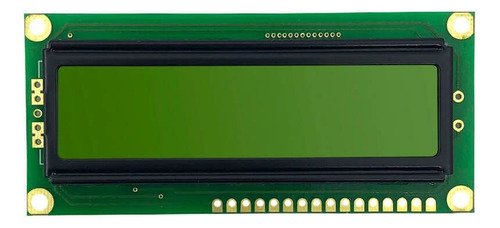 Display Lcd Winstar Wh-1602b-nyg 16x2 Sem Back