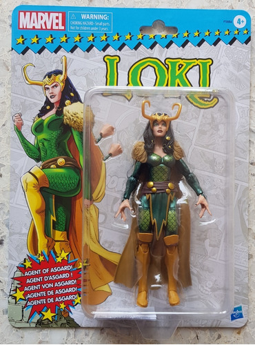 Figura Marvel Legends Agent Of Asgard Retro Loki Nueva !!!