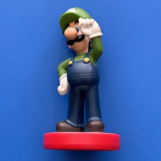 Amiibo Luigi Super Mario Bros Series Nintendo Original