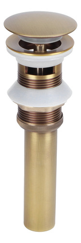 D Tapón De Desagüe Desplegable De Latón For Lavabo De Baño