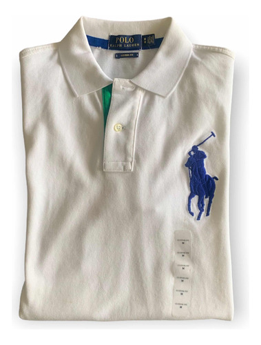 Camiseta Tipo Polo Polo Ralph Lauren Hombre Talla M Trl002