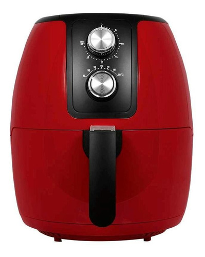 Fritadeira Elétrica Agratto Air Fryer Supremma 3,6l Vermelha