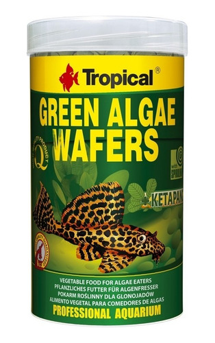 Pastillas De Fondo  Tropical Green Algae Wafers 100 Ml