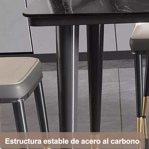 Set De Mesa Minimalista Para El Hogar Negro