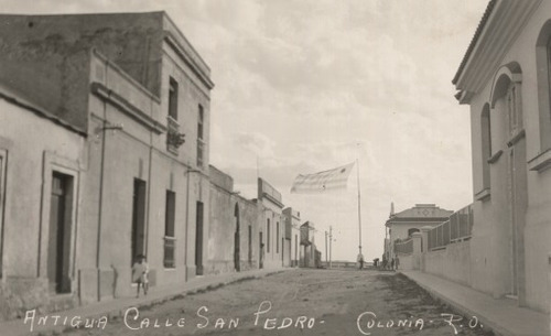 Colonia - Calle San Pedro En El Año 1955 - Lámina 45x30 Cm.