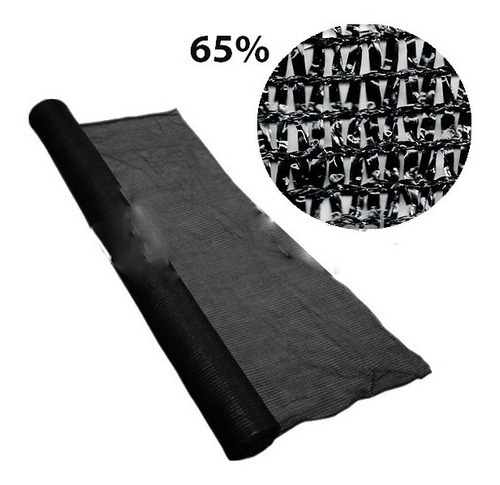 Polisombra Negra 65% - Rollo 7 Mt X 100mt