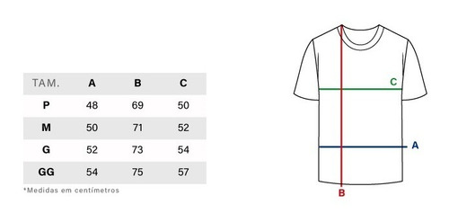 Imagem 4 de 4 de Kit 5 Camiseta Básica Lisa Slim 100% Algodão Premium