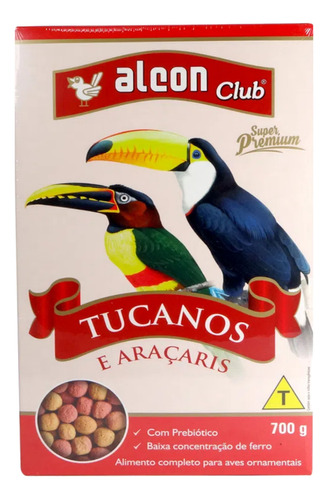 Alcon Club Tucanos 700g Alimento Completo