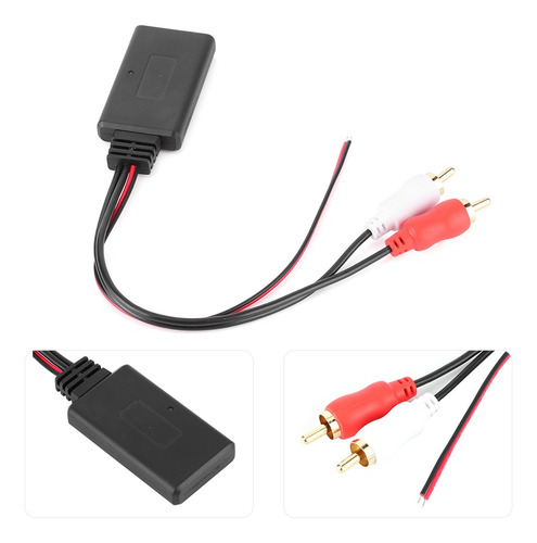 Cable Adaptador Universal Inalámbrico Bluetooth 2rca Aux Cab