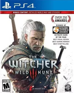The Witcher 3: Wild Hunt Ps4 Físico Playstation 4 Fisico