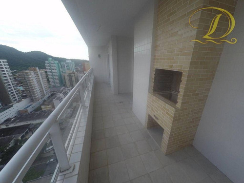 Imagem 5 de 30 de Cobertura De 3 Quartos Com 3 Vagas À Venda No Forte Em Praia Grande, Nova E Prédio Com Lazer!!! - Co0059