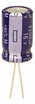 Capacitor Electrolítico Panasonic Electronic 2200uf-16v