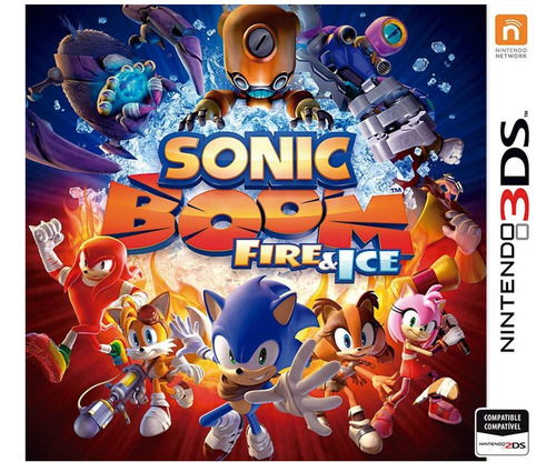 Sonic Boom Fire And Ice Fisico Nintendo 3ds Dakmor